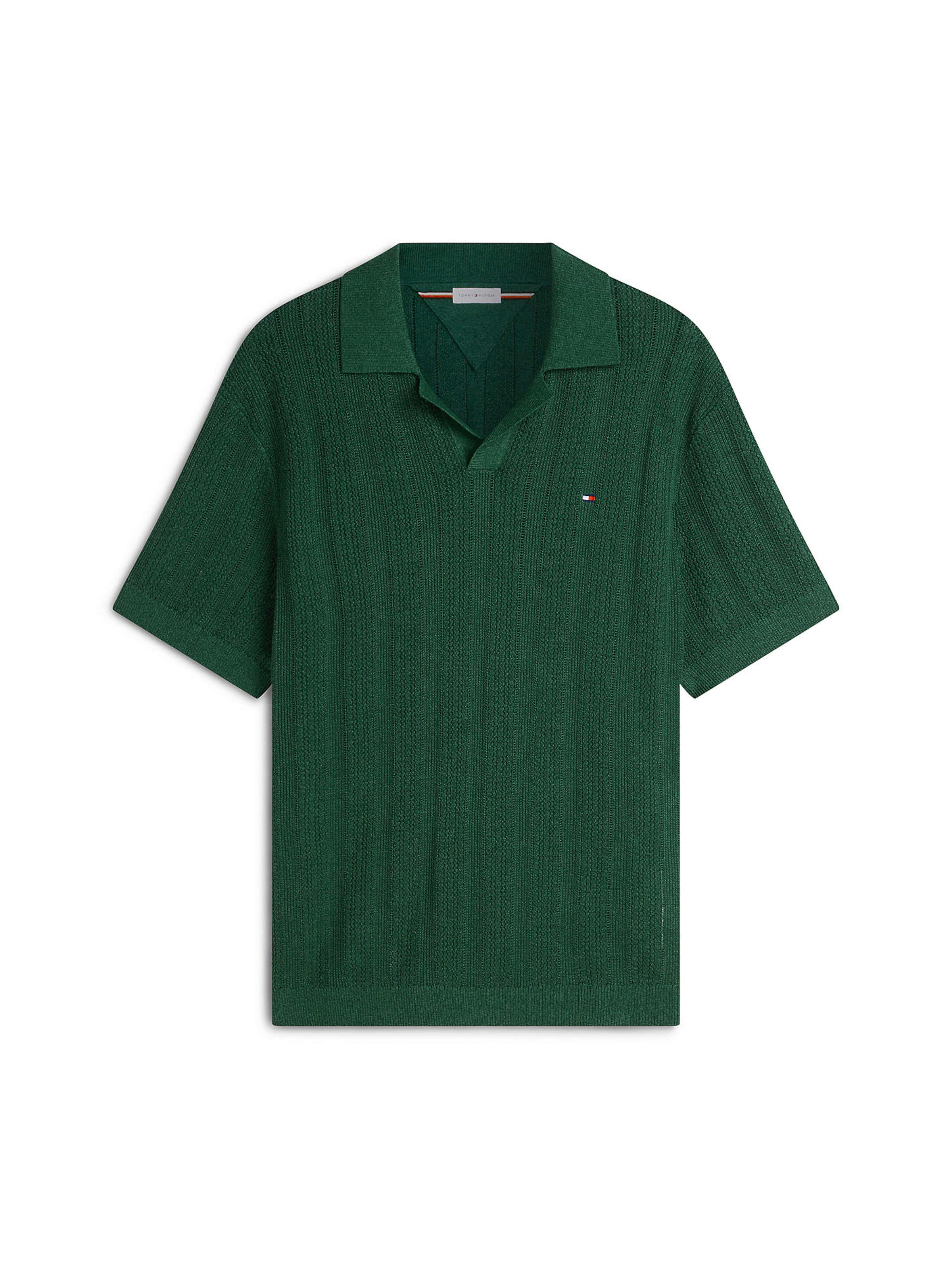 TOMMY HILFIGER Trui in Groen: voorkant