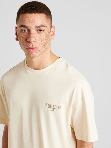 JACK & JONES T-Shirt 'BORA' in Beige