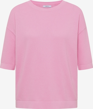 CECIL Pullover in Pink: Vorderseite