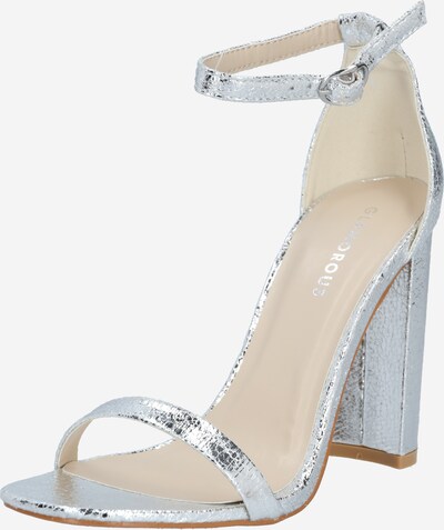 GLAMOROUS Strap Sandals in Silver, Item view