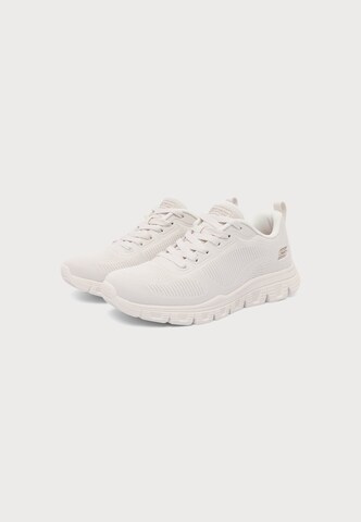 SKECHERS Sneakersy niskie 'Bobs B-Lite' w kolorze biały