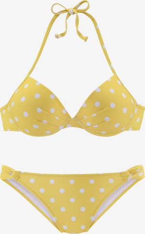 LASCANA Bikini in Yellow: front