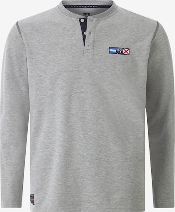 Jan Vanderstorm Sweatshirt 'Jornsen' in Grey: front