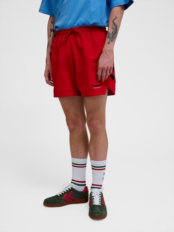 Hummel Board shorts 'Ned' in Red: front