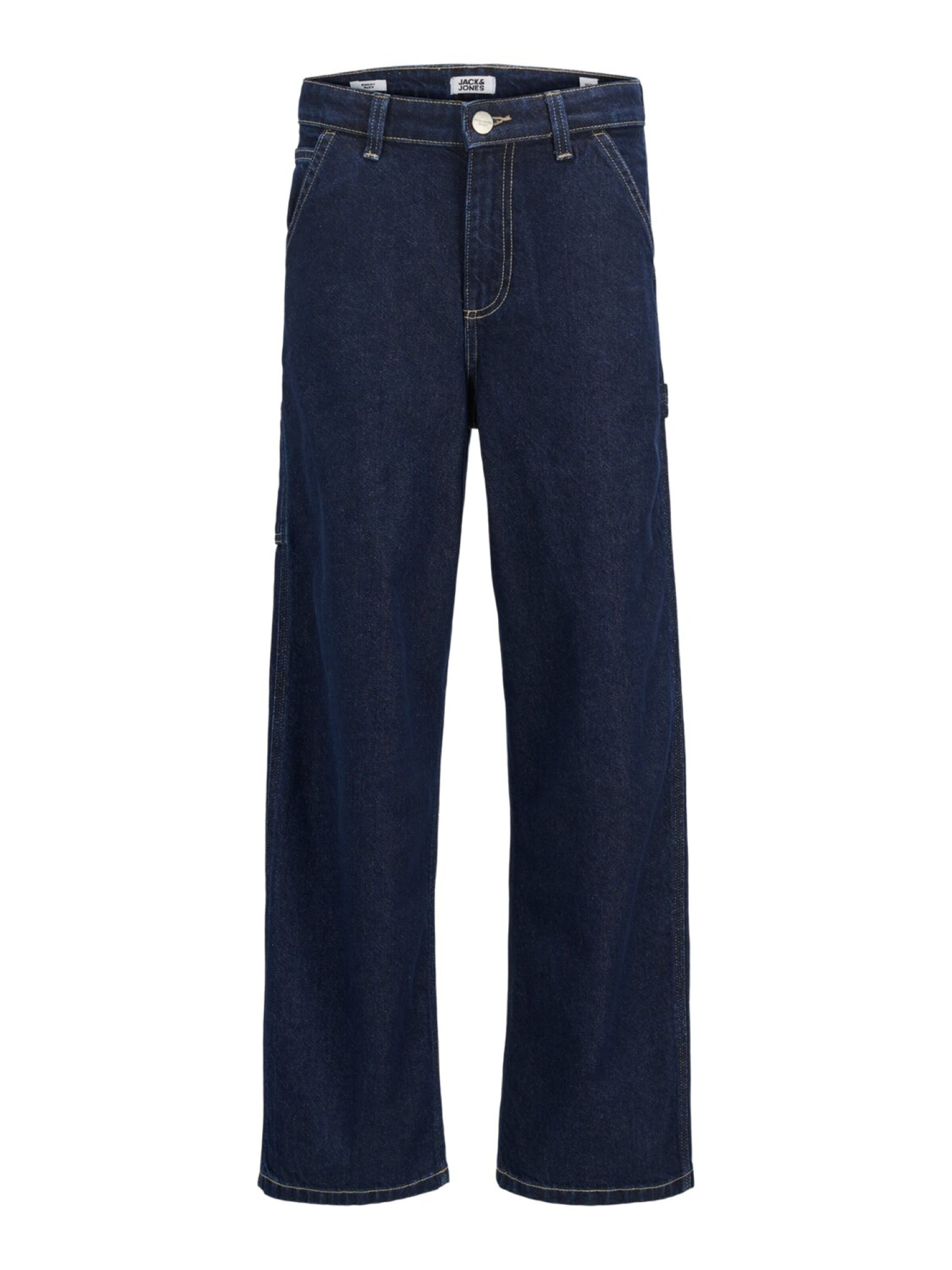 Jack & Jones Junior - Pierna ancha Vaquero 'JJIALEX JJCARPENTER' en azul: frente