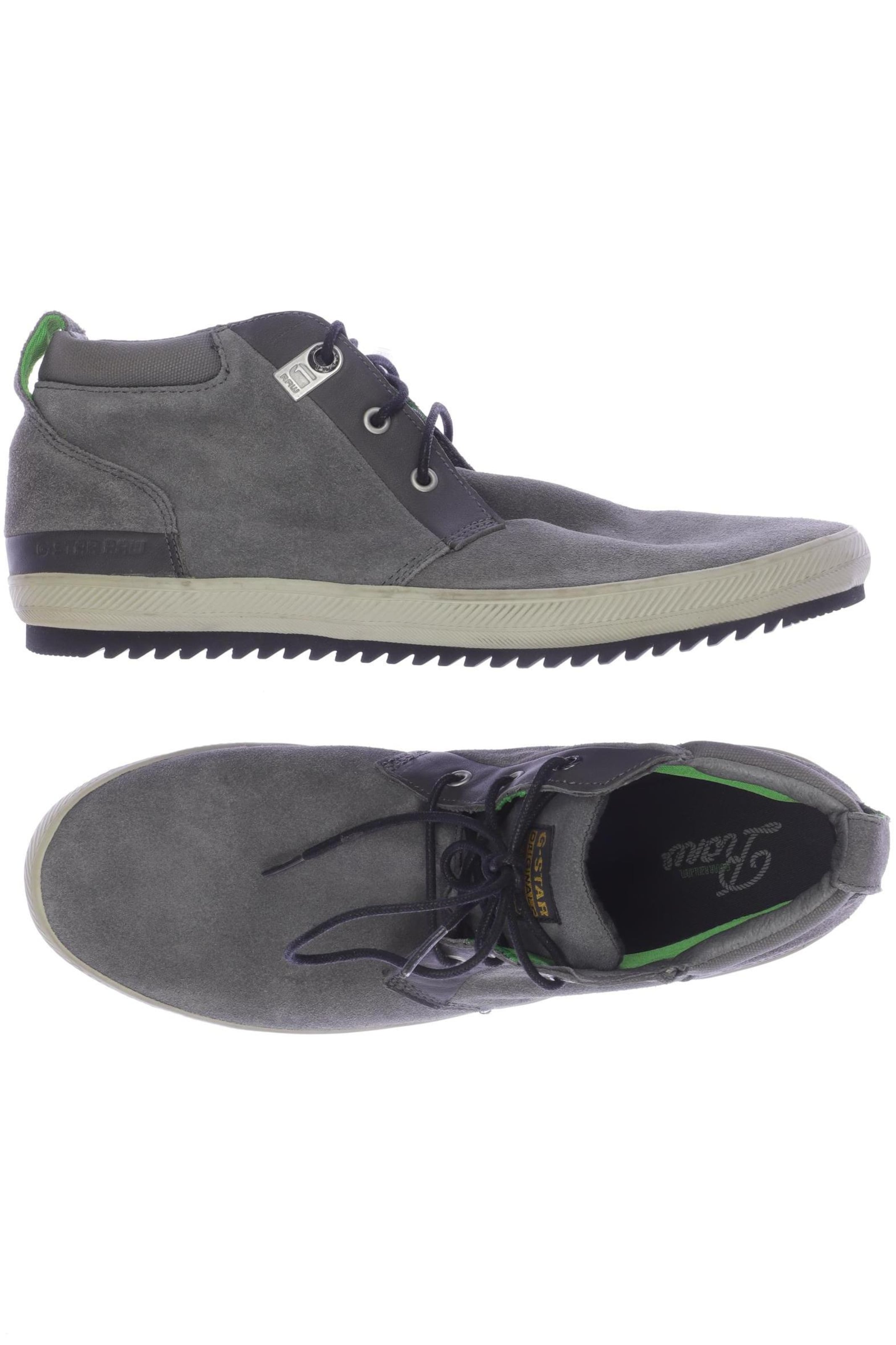 G-STAR Stiefel 44 in Grau: Vorderseite