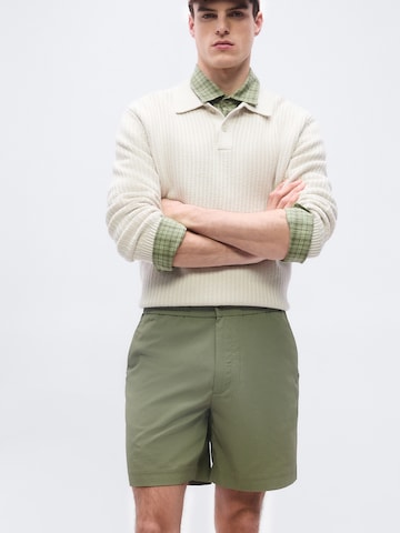 Calvin Kleinregular Chino hlače - zelena boja