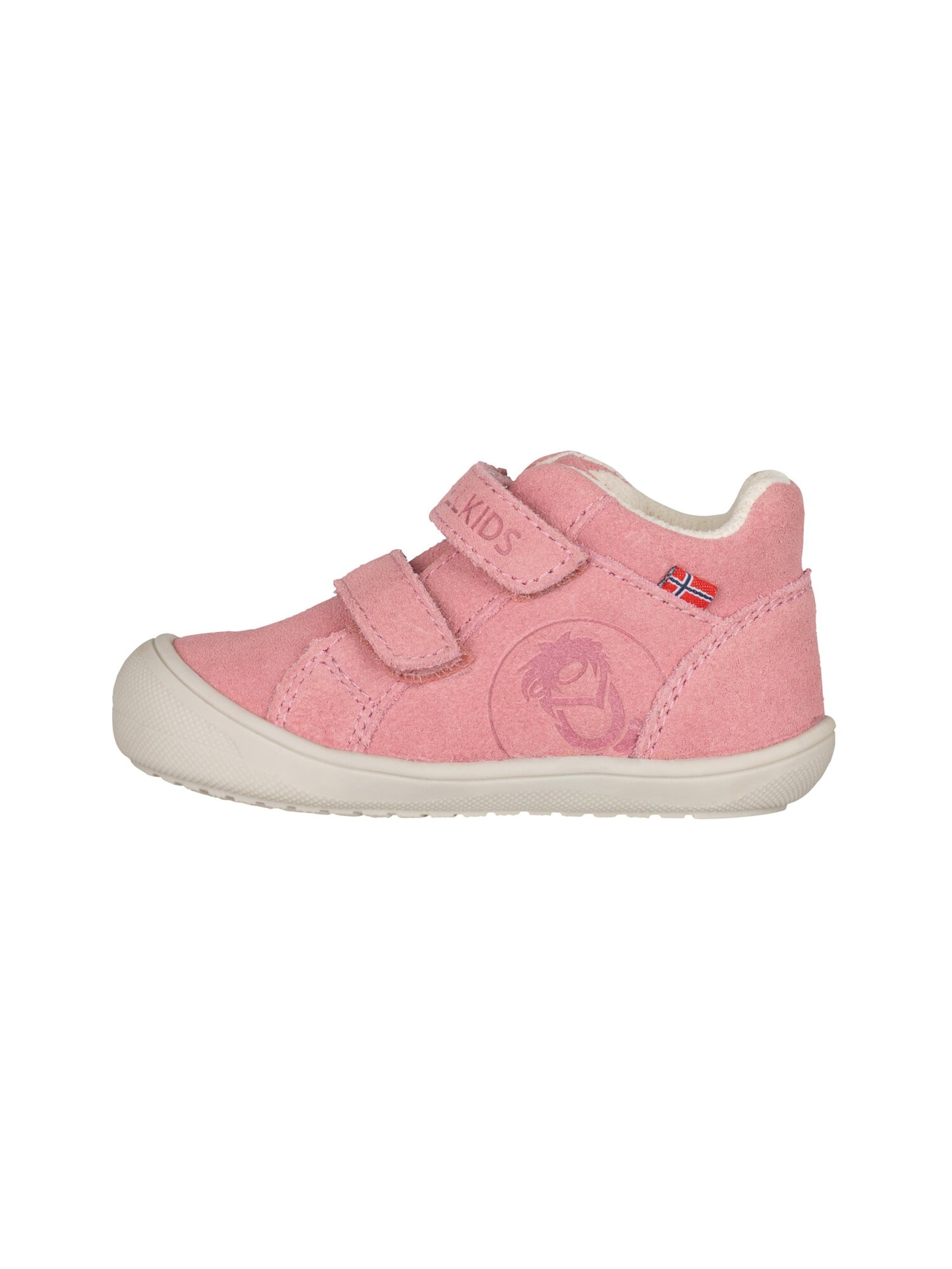 TROLLKIDS First-Step Shoes in Pink: front