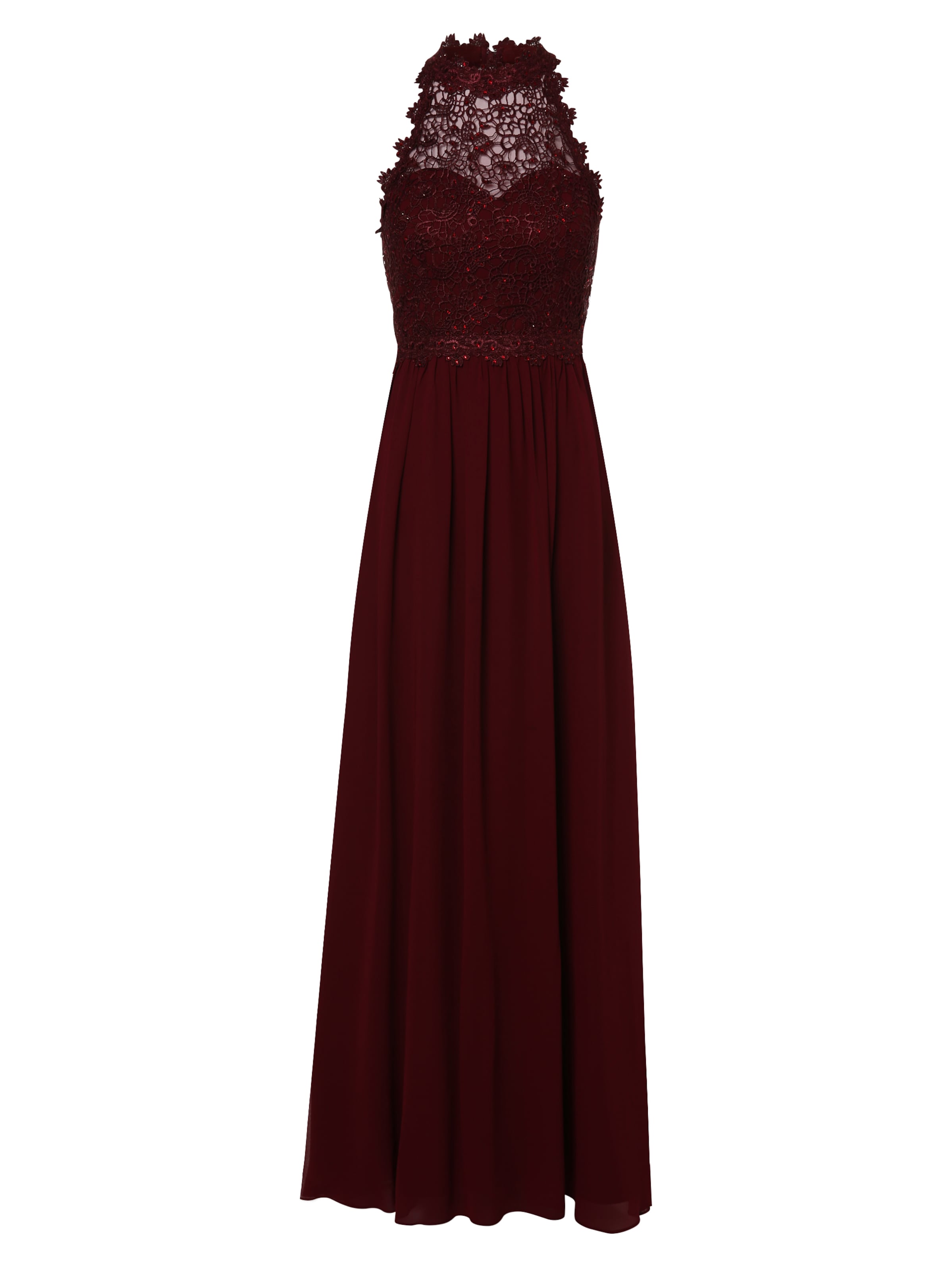 Marie Lund Evening Dress in Red: front