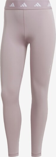 Pantaloni sportivi 'Techfit' ADIDAS PERFORMANCE di colore lilla pastello / bianco, Visualizzazione prodotti