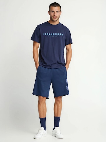 Funky Buddha Μπλουζάκι σε μπλε