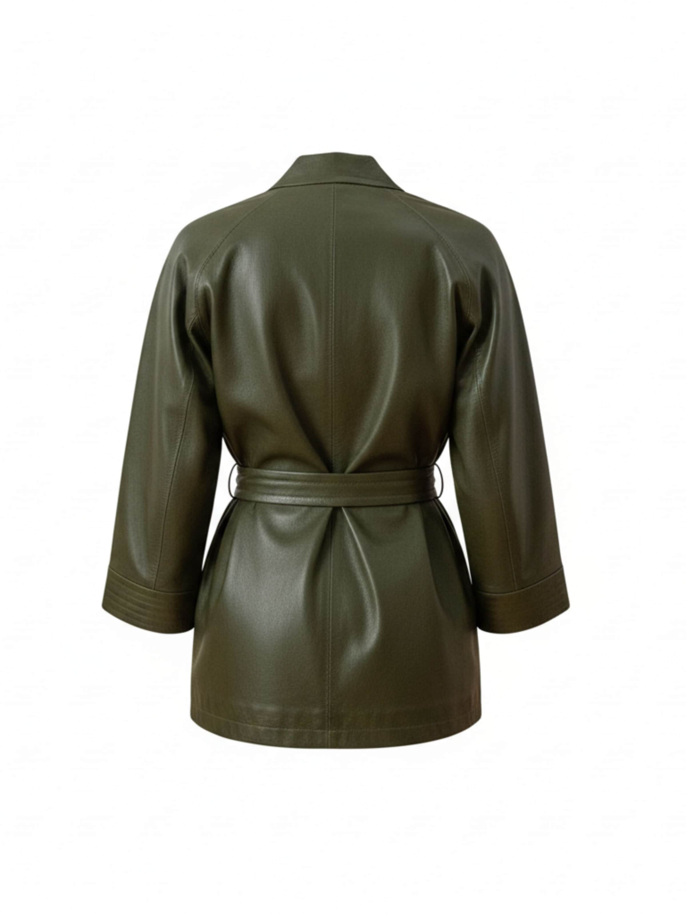 WEARABLE STORIES Blazers 'Kimono' in Groen