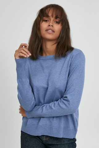 PULZ Jeans Pullover 'SARA' in Blau: predná strana