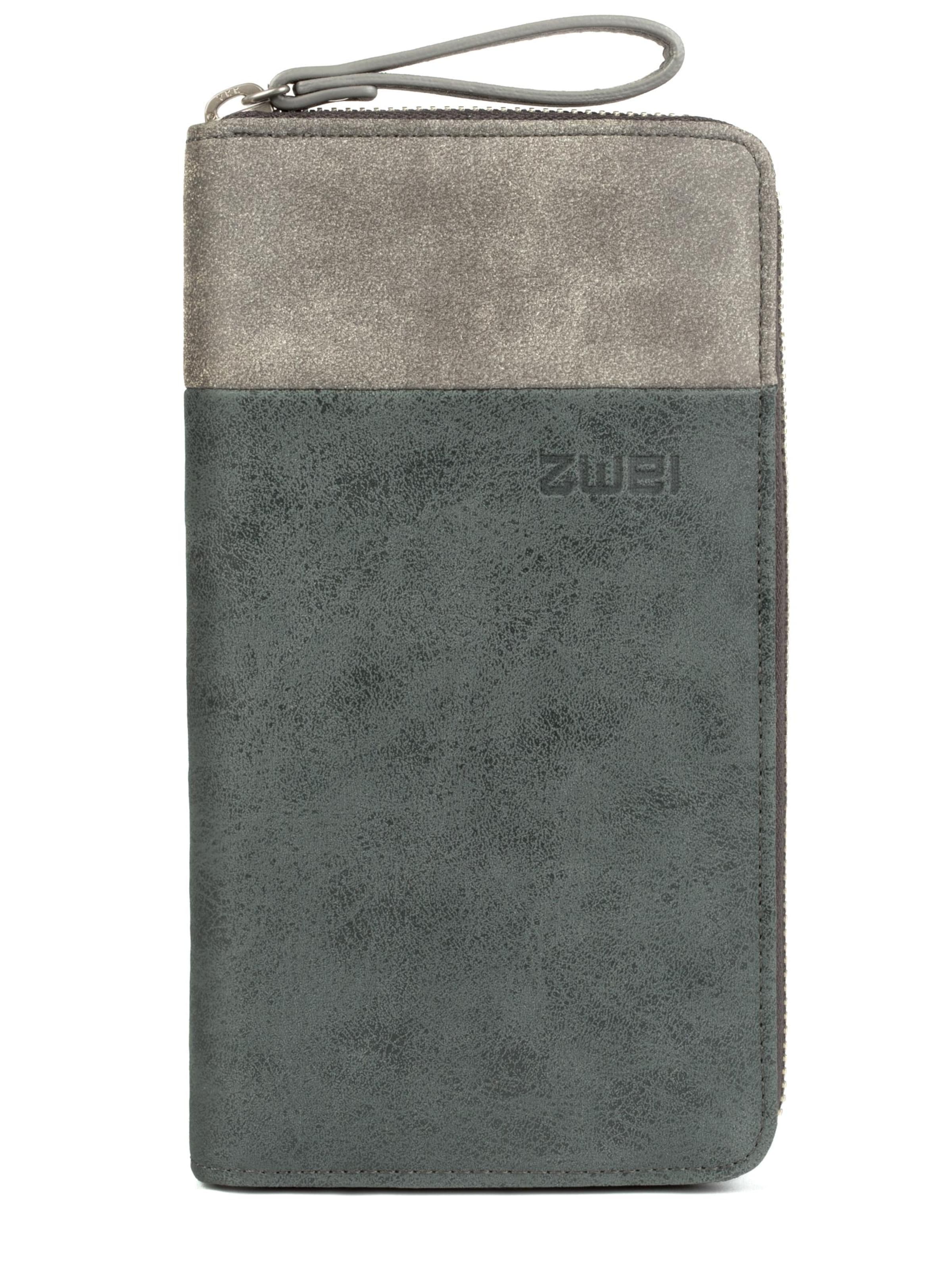 ZWEI Wallet 'EVA EV2' in Black: front