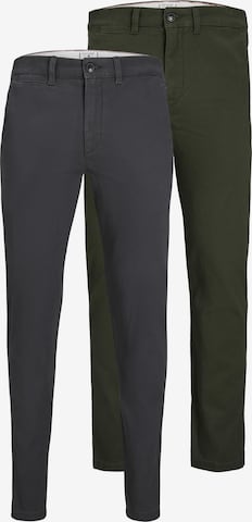 JACK & JONES Chino nadrág 'Ollie Dave' - szürke: elől