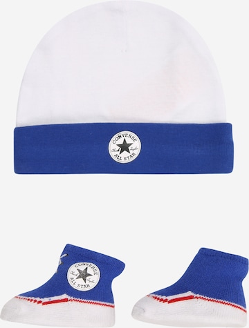 mėlyna CONVERSE Megzta kepurė: priekis