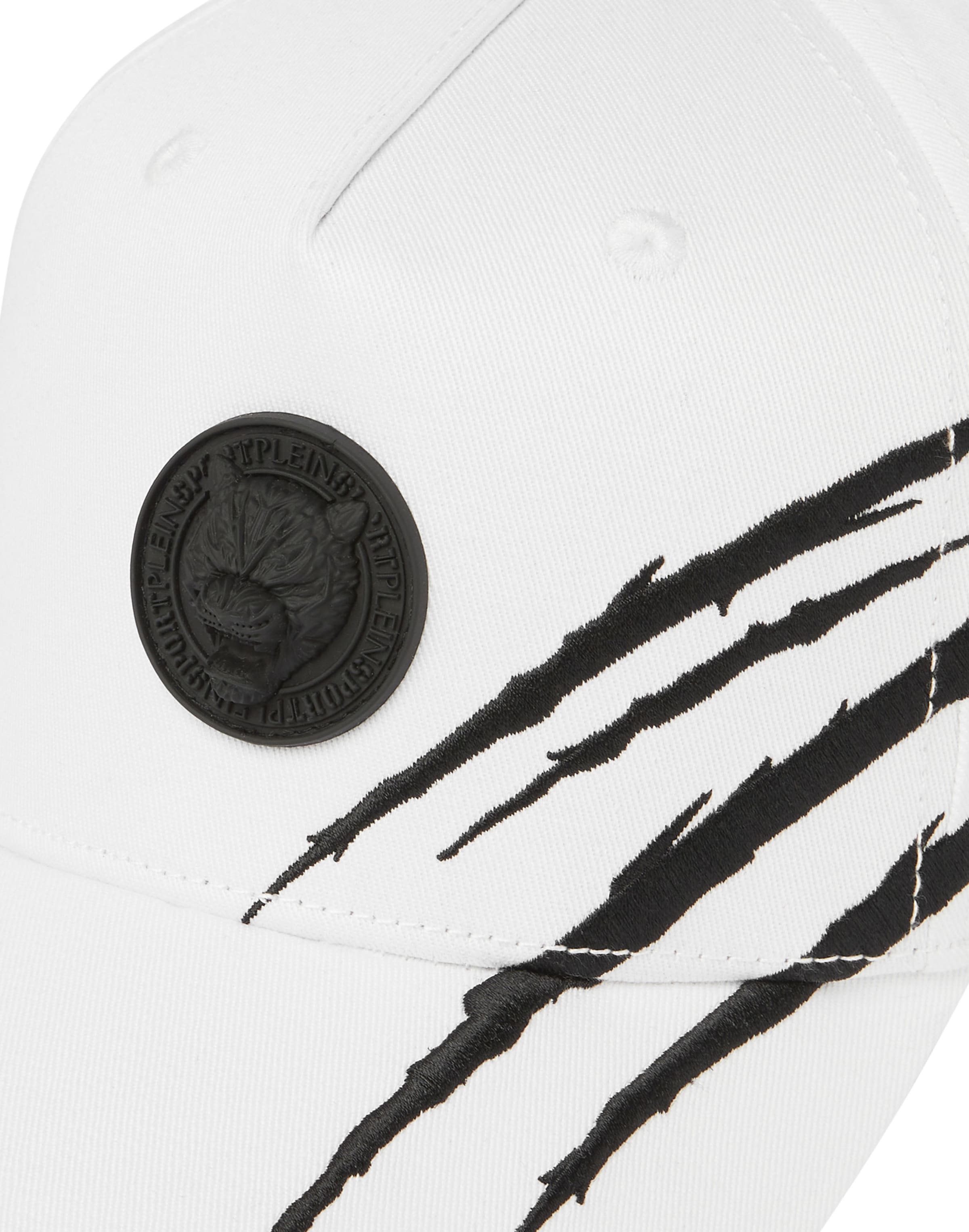 Cappello da baseball 'Scratch' di Plein Sport in bianco