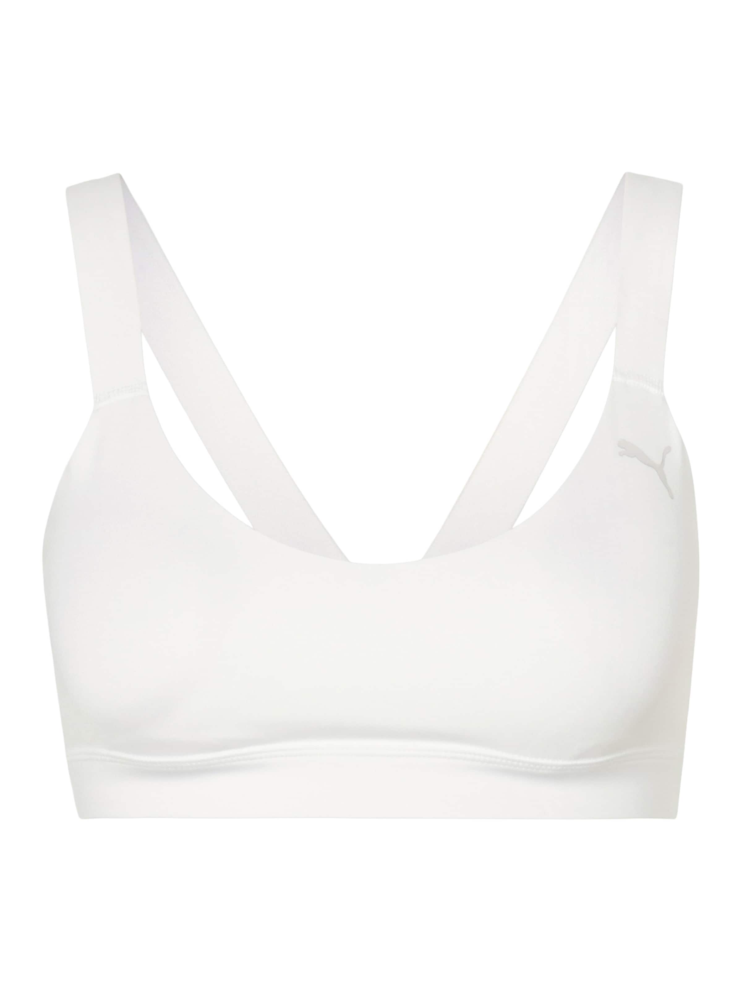 Bustier Soutien-gorge de sport 'SUNDAY BLISS' PUMA en blanc : devant