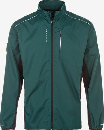 ELITE LAB Between-Season Jacket 'Shell X1 Elite' in Green: front