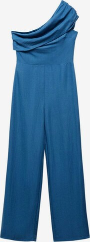 MANGO TEEN Dungarees 'Gemas' in Blue: front