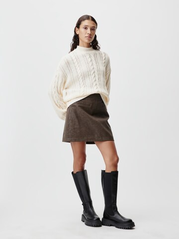 LeGer by Lena Gercke Pullover 'ROSE' in Beige