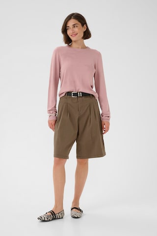 CULTURE Loosefit Bukser 'CUwini Brita City' i beige