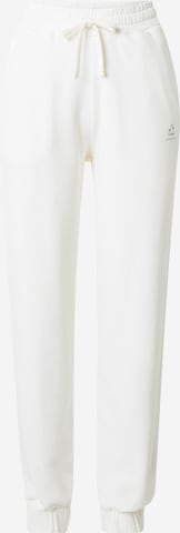 Effilé Pantalon 'Chroma Capsule' NU-IN en blanc : devant