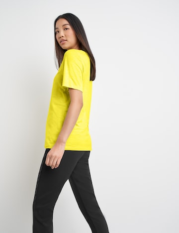 T-shirt TAIFUN en jaune