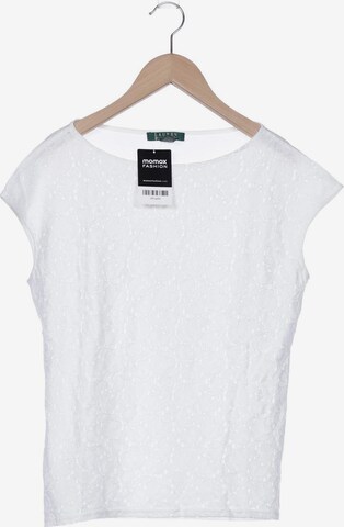 Lauren Ralph Lauren T-Shirt M in Weiß: predná strana