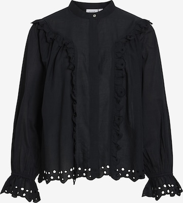 VILA Blouse in Zwart: voorkant