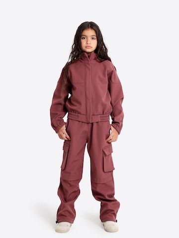 Solang Freizeitanzug Loose-Fit-Schnitt in Rot: Vorderseite