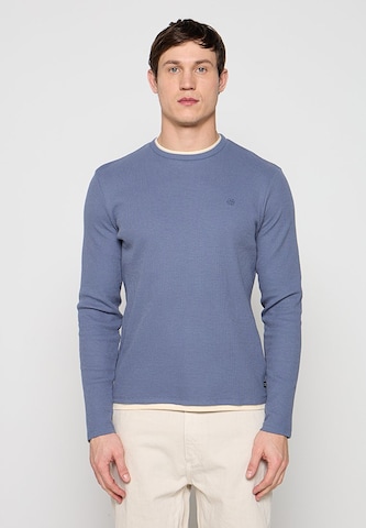 INDICODE JEANS Μπλουζάκι σε μπλε: μπροστά