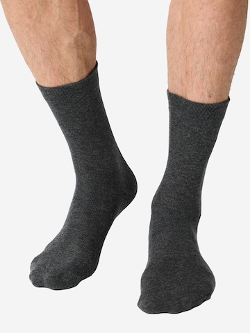 Chaussettes ' 18er-Pack Ohne Gummi ' Nur Die en gris : devant