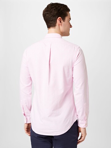 Slim fit Camicia di Polo Ralph Lauren in rosa