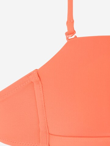 ETAM Bandeau Góra bikini 'TWIGY' w kolorze pomarańczowy