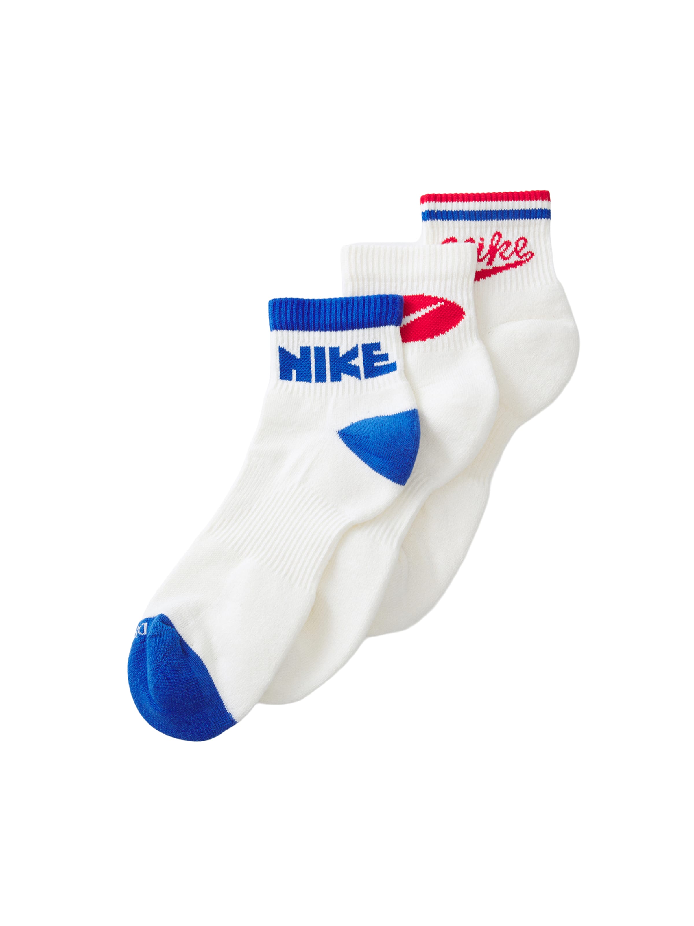 NIKE Αθλητικές κάλτσες σε λευκό: μπροστά