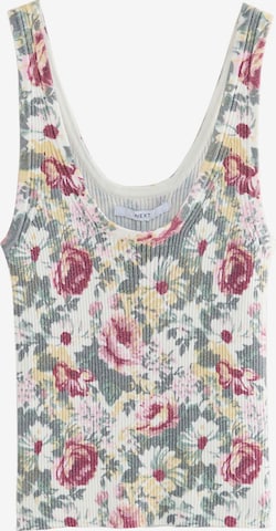 Next Knitted Top in Green: front