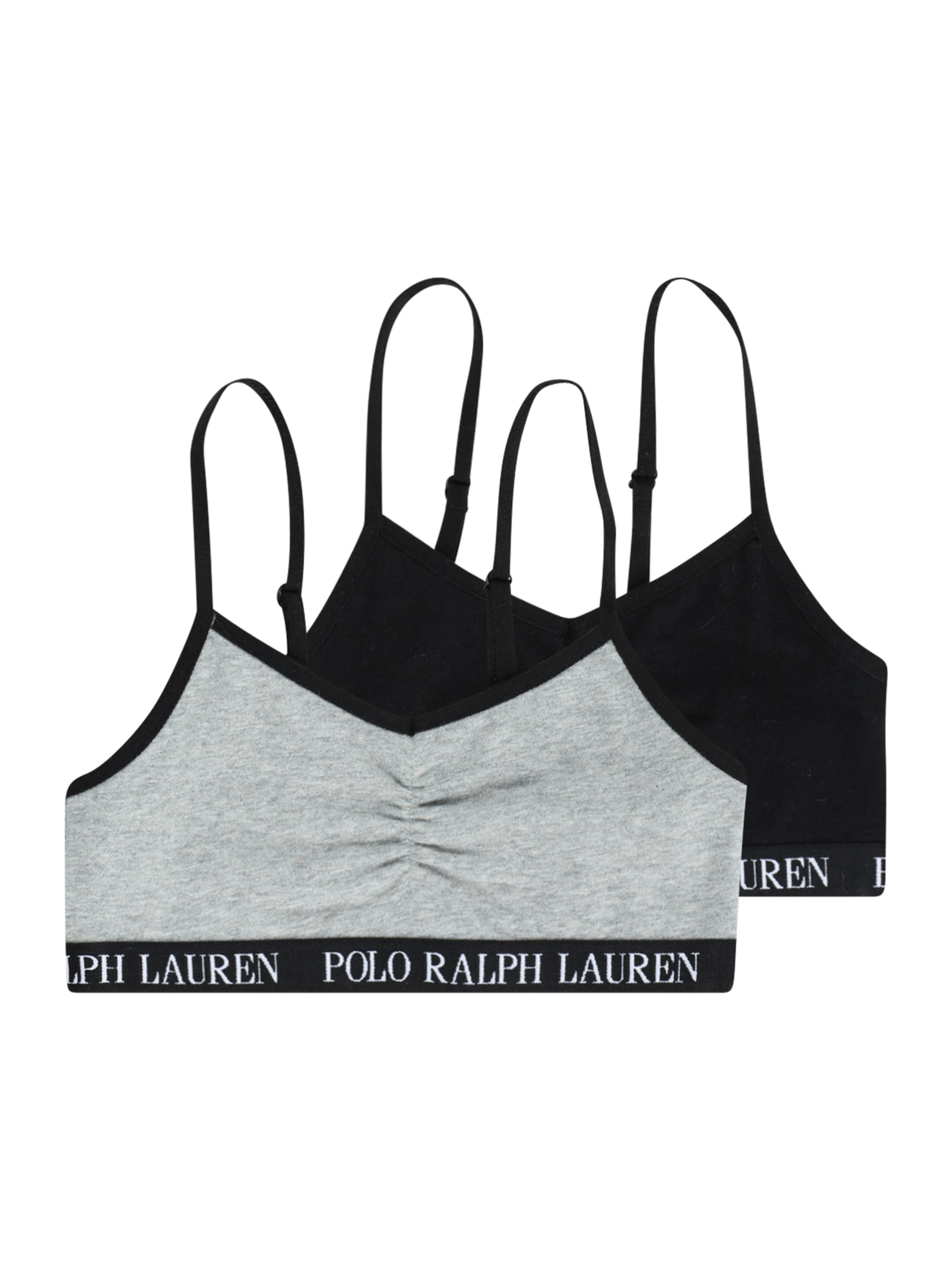 Polo Ralph Lauren Μπουστάκι Σουτιέν σε γκρι: μπροστά