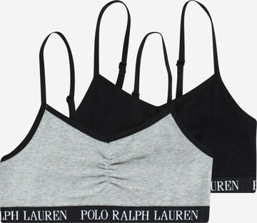 Bustier Soutiens-gorge Polo Ralph Lauren en gris : devant