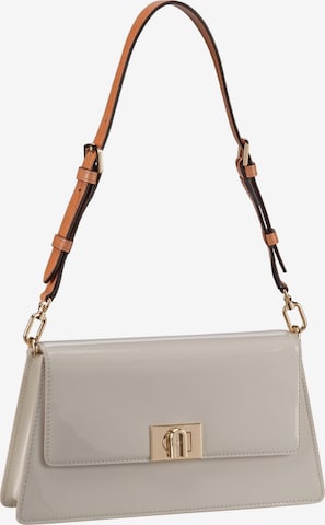 FURLA Shoulder Bag 'Zoe' in Beige: front