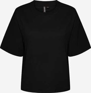 T-shirt 'LUNA' PIECES en noir : devant