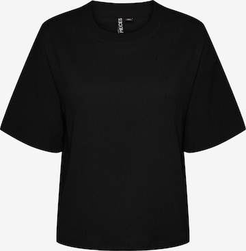 PIECES قميص 'LUNA' بلون أسود: الأمام