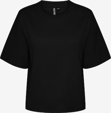 PIECES Shirt 'LUNA' in Black: front