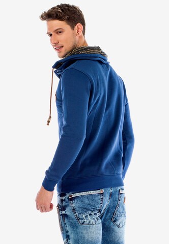 CIPO & BAXX Sweatshirt 'Fusion' in Blauw