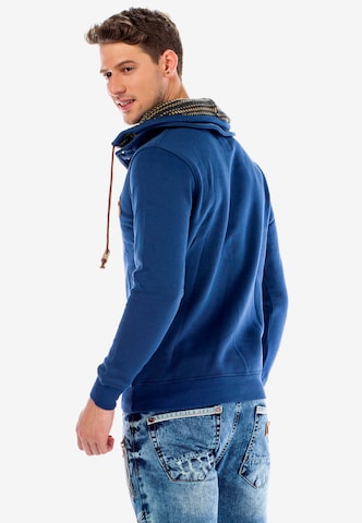 Sweat-shirt 'Fusion' CIPO & BAXX en bleu