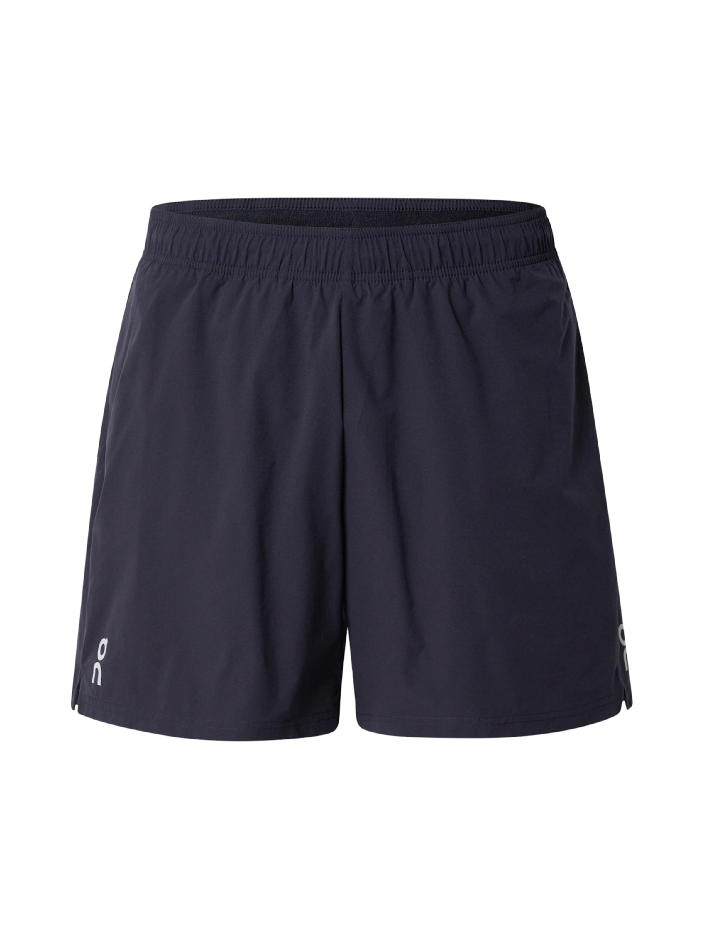 Loosefit Pantaloni sportivi di On in nero: frontale