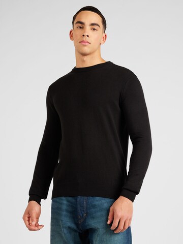 BURTON MENSWEAR LONDON Pullover in Schwarz: predná strana