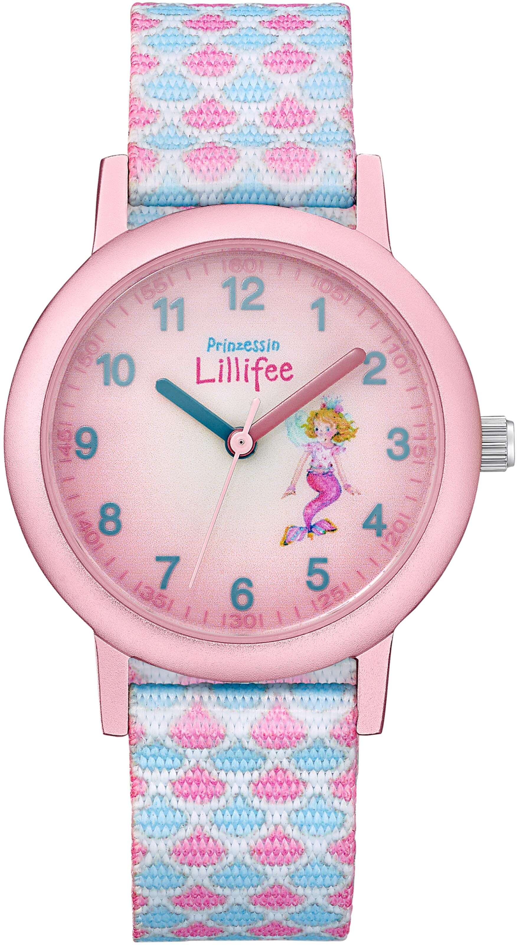 PRINZESSIN LILLIFEE Uhr in Pink: Vorderseite