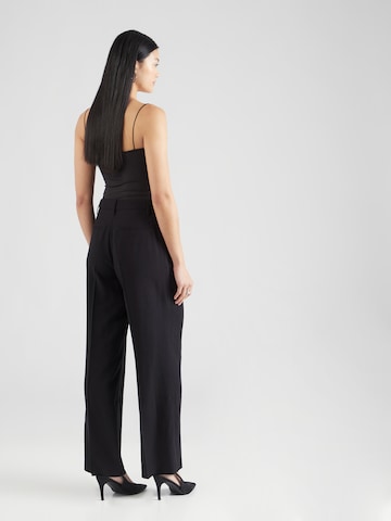 Lindex Wide leg Pleat-front trousers 'Spring' in Black