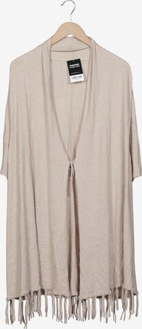 SAMOON Strickjacke 6XL in Beige: Vorderseite